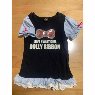 130 DOLLY RIBBON Tシャツ(Tシャツ/カットソー)