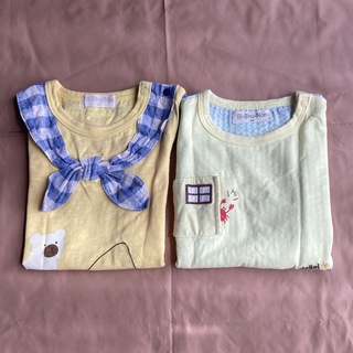 シシュノン(SiShuNon)のシシュノン Tシャツ２枚セット 90(Tシャツ/カットソー)