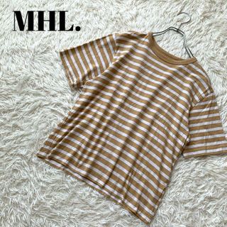 MHL. - MHL. HIGH SUMMER マーガレットハウエル　半袖　ボーダーTシャツ