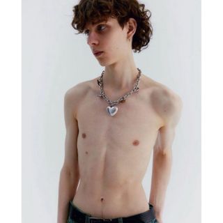 キココスタディノフ(KIKO KOSTADINOV)の即購可Delivery Heart chain necklaceネックレス(ネックレス)