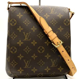 ルイヴィトン(LOUIS VUITTON)の【ベタ無し】ルイ・ヴィトン M51258 ミュゼット・サルサ ショート ショルダーバッグ ブラウン モノグラム レディース LOUIS VUITTON【中古】(ショルダーバッグ)