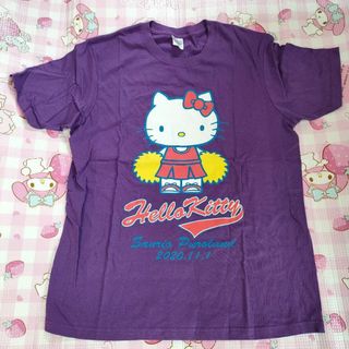 新品未使用　サンリオピューロランド　キティちゃん　Tシャツ　パープル(Tシャツ(半袖/袖なし))