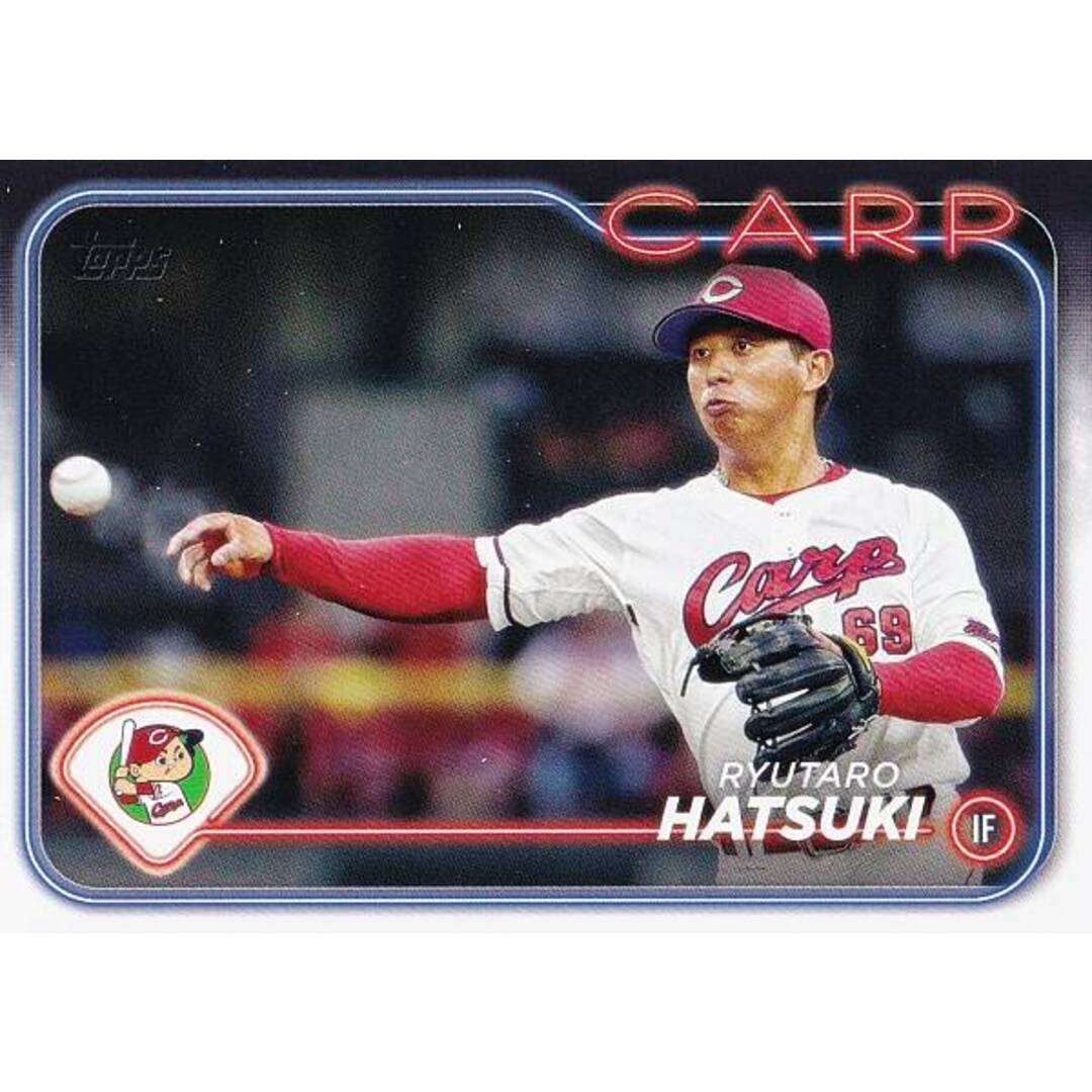 NPB ベースボールカード 138 羽月隆太郎 広島東洋カープ (ベースカード) 2024 TOPPS エンタメ/ホビーのアニメグッズ(その他)の商品写真