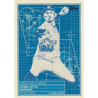 NPB ベースボールカード SB-5 小島和哉 千葉ロッテマリーンズ (インサートカード/スーパースター・ブループリント) 2024 TOPPS(その他)