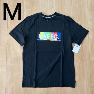 ナイキ(NIKE)のM【新品】NIKE FC 半袖Tシャツ　サッカー　メンズ(Tシャツ/カットソー(半袖/袖なし))