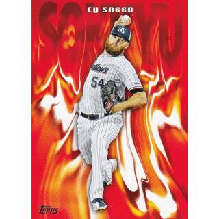 NPB ベースボールカード SO-7 Ｃ.スニード 東京ヤクルトスワローズ (インサートカード/速球) 2024 TOPPS(その他)