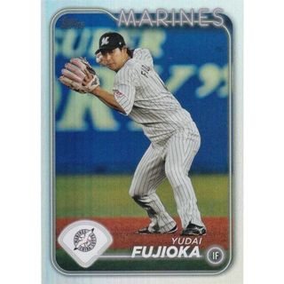 【シルバーパラレル 147/150】NPB ベースボールカード 50 藤岡裕大 千葉ロッテマリーンズ (ベースカード) 2024 TOPPS(その他)