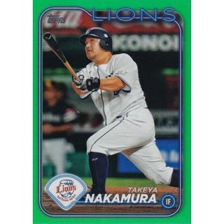 【グリーンパラレル 94/99】NPB ベースボールカード 52 中村剛也 埼玉西武ライオンズ (ベースカード) 2024 TOPPS(その他)