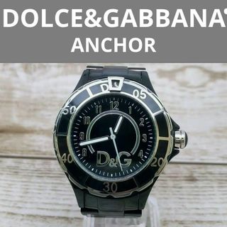 DOLCE&GABBANA - 動作品　ドルチェ＆ガッバーナ　腕時計 ドルガバ　ステンレス　D&G　定価11万円