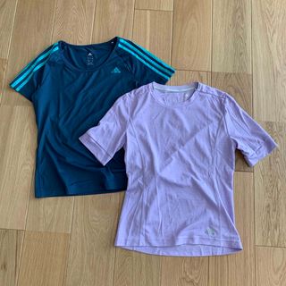 アディダス(adidas)のアディダス　トップス　２枚セット(Tシャツ(半袖/袖なし))