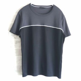 ユニクロ(UNIQLO)のMサイズ ユニクロ モノトーン サラサラ Tシャツ 半袖 スポーツ(Tシャツ/カットソー(半袖/袖なし))