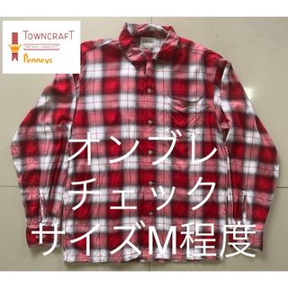 タウンクラフト(TOWNCRAFT)のTOWN CRAFT/60's復刻/オンブレ/オープンカラー/レーヨン/サイズM(シャツ)