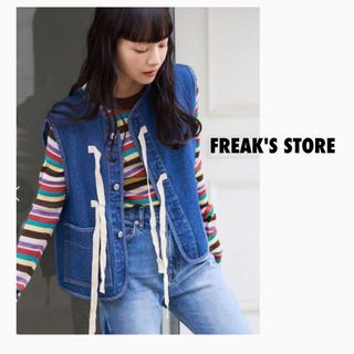 FREAK'S STORE - FREAK'S STORE フリークスストア リボンショートベスト