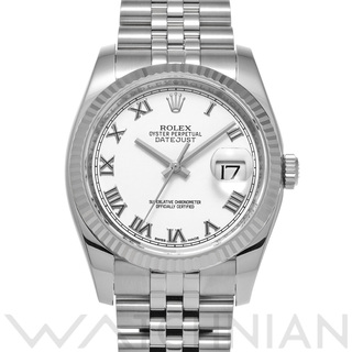 ロレックス(ROLEX)の中古 ロレックス ROLEX 116234 ランダムシリアル ホワイト メンズ 腕時計(腕時計(アナログ))