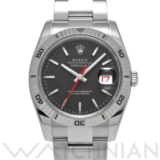ROLEX - 中古 ロレックス ROLEX 116264 Z番(2006年頃製造) ブラック メンズ 腕時計