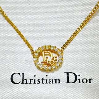 Christian Dior - 美品 Dior ネックレス CD ロゴ 希少 刻印あり 金