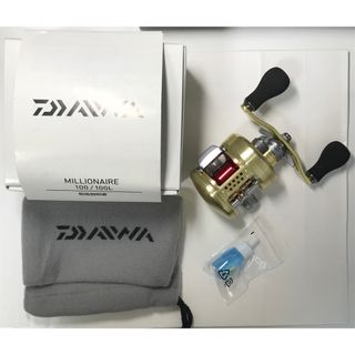 ダイワ(DAIWA)のダイワ　ミリオネア　100L 左ハンドル　リール(リール)