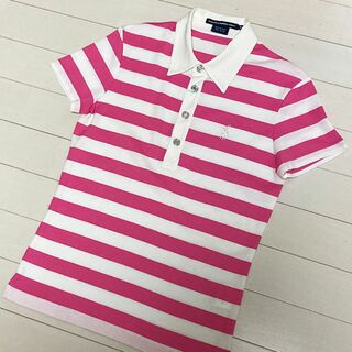 ラルフローレン(Ralph Lauren)のRALPH LAUREN ボーダー柄 半袖 ポロシャツ ☆未使用品(ポロシャツ)