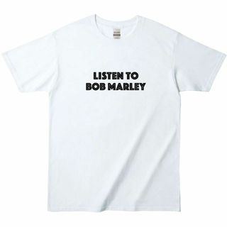 ギルタン(GILDAN)のTW-127   LISTEN TO BOB MAR(Tシャツ/カットソー(半袖/袖なし))