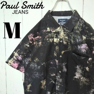 Paul Smith - 【希少デザイン】 Paul Smith Jeans 総柄 半袖シャツ M