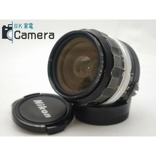 ニコン(Nikon)のNikon NIKKOR-O Auto 35ｍｍ F2 非Ai キャップ フィルター付(レンズ(単焦点))