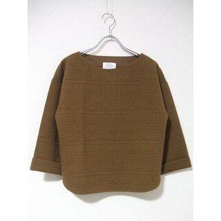 ユナイテッドアローズグリーンレーベルリラクシング(UNITED ARROWS green label relaxing)のgreen label relaxing/カットソー/グリーンレーベルリラクシング/ブラウン【中古】【レディース】1-0318M▲(カットソー(長袖/七分))