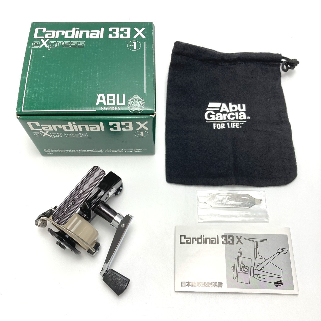 Abu アブ カーディナル Cardinal 33X express スピニングリール Abu アブ カーディナル Cardinal 33X express スピニングリール