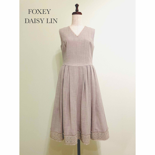 FOXEY - 美品　FOXEY DAISY LIN  ワンピース　エレガントオードリー