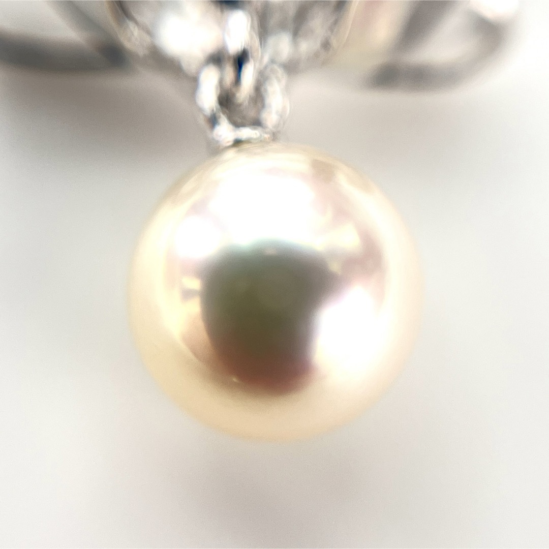MIKIMOTO - ミキモト真珠島 パール リング リボン モチーフ 珠 MIKIMOTO - ミキモト真珠島 パール リング リボン モチーフ 珠