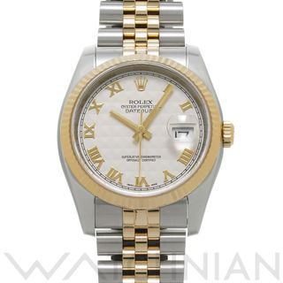 ロレックス(ROLEX)の中古 ロレックス ROLEX 116233 F番(2004年頃製造) アイボリーピラミッド メンズ 腕時計(腕時計(アナログ))