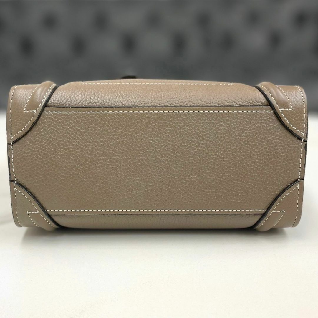 CELINE - セリーヌ ラゲージ ナノ レザー 2way ハンドバッグ CELINE - セリーヌ ラゲージ ナノ レザー 2way ハンドバッグ