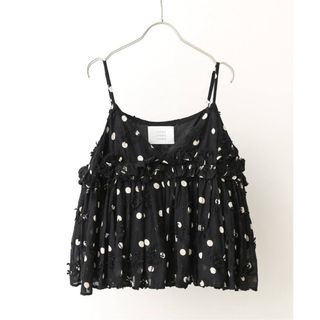 crinkle crinkle crinkle dot camisole(キャミソール)