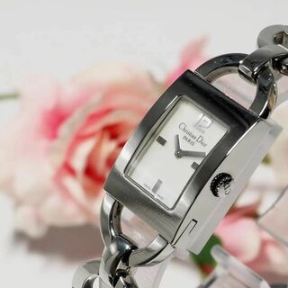 クリスチャンディオール(Christian Dior)のディオール マリス チェンジベルト シェル文字盤 バングル 腕時計 C263(腕時計)