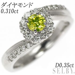 Pt900 トリート ダイヤモンド リング 0.310ct D0.35ct(リング(指輪))