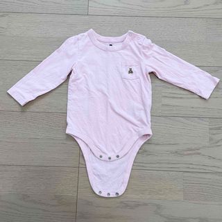 ベビーギャップ(babyGAP)のbabyGAP ベビーギャップ　ピンク　ロンパース(ロンパース)