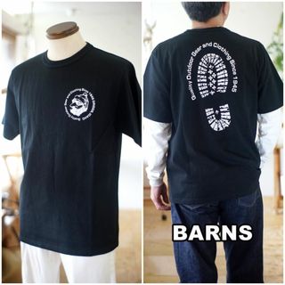 バーンズアウトフィッターズ(Barns OUTFITTERS)のバーンズ　BARNS 半袖プリントTシャツ　タフネック　BR24273 L(Tシャツ/カットソー(半袖/袖なし))