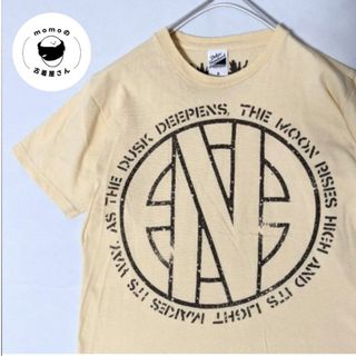 【最大65%割り引き】envyのバンドTシャツ　CIRCLE LOGO　ベージュ(Tシャツ/カットソー(半袖/袖なし))