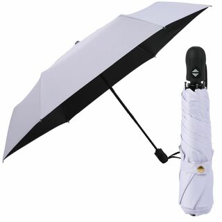 【色: purple】日傘 ワンタッチ自動開閉 晴雨兼用 超軽量 UVカット率 (その他)