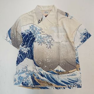 サンサーフ(Sun Surf)の新品 XL サンサーフ スペシャルハワイアンシャツ 神奈川沖浪裏 SS37651(シャツ)