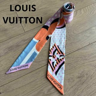 ルイヴィトン(LOUIS VUITTON)のルイヴィトン　バンドーBB　ポップ　モノグラム　シルクスカーフ　ロゴ(バンダナ/スカーフ)