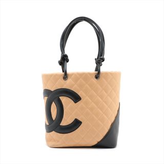 シャネル(CHANEL)のシャネル  ラムスキン  ベージュ レディース トートバッグ(トートバッグ)