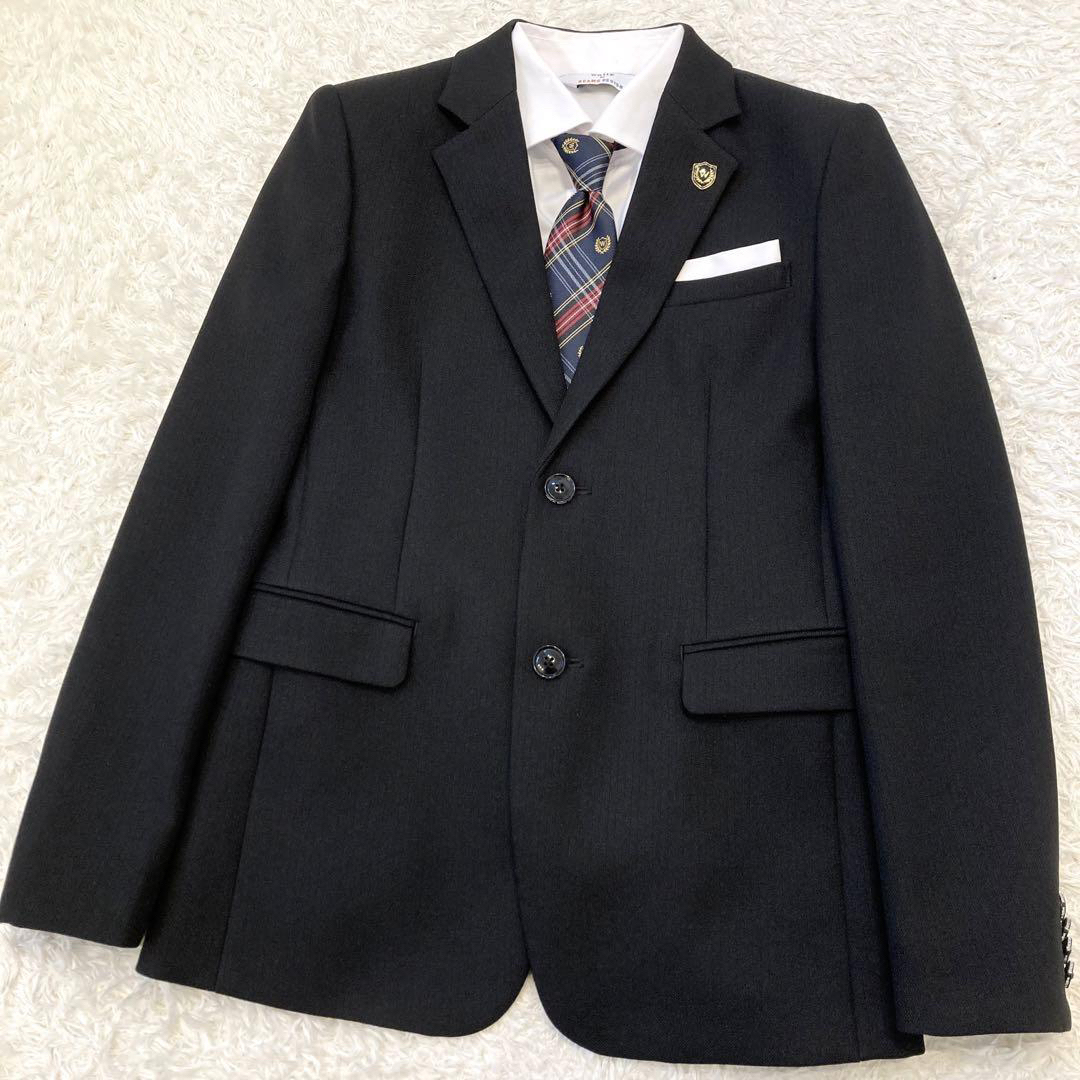 ワルツバイビームスデザイン 男の子 キッズフォーマルスーツ ブラック 165 ワルツバイビームスデザイン 男の子 キッズフォーマルスーツ ブラック 165