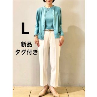 ユニクロ(UNIQLO)のユニクロ UVカットクルーネックカーディガン（長袖）(カーディガン)