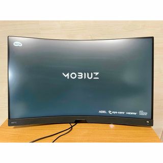 値下げ　美品　BenQ MOBIUZ EX3210R 湾曲ゲーミングモニター(ディスプレイ)