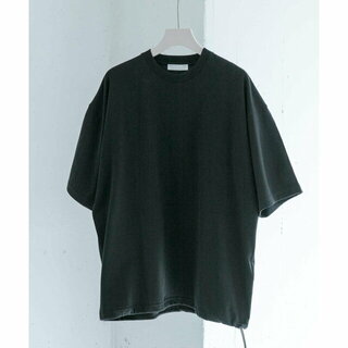【BLACK】『ユニセックス』ドローコードツキアソートTシャツ(5分袖)