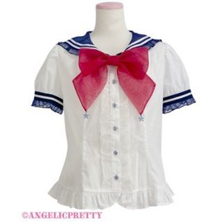 アンジェリックプリティー(Angelic Pretty)のフェアリーマリンブラウス(シャツ/ブラウス(半袖/袖なし))