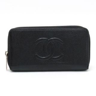 シャネル(CHANEL)のシャネル ココマーク ラウンドファスナー 長財布 （12420851）(財布)