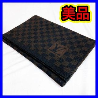 ルイヴィトン(LOUIS VUITTON)の712 ルイヴィトン　ダミエエベヌ　エシャルプ プティ マフラー　ストール(マフラー/ショール)