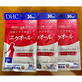 ディーエイチシー(DHC)のDHC 大豆イソフラボン　エクオール　3袋(その他)