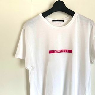 TATRAS - TATRAS タトラス ロゴ Tシャツ 白　ボックスロゴ